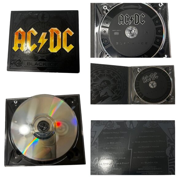 AC/DC Black Ice Limited Edition CD & Booklet Rock N Roll Train Walmart Exclusive - Picture 3 of 16